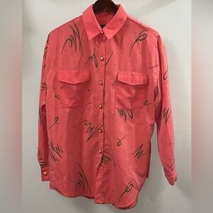 VINTAGE VITAL ELEMENTS BY CLIFFORD • NEW YORK Button Up Size Small